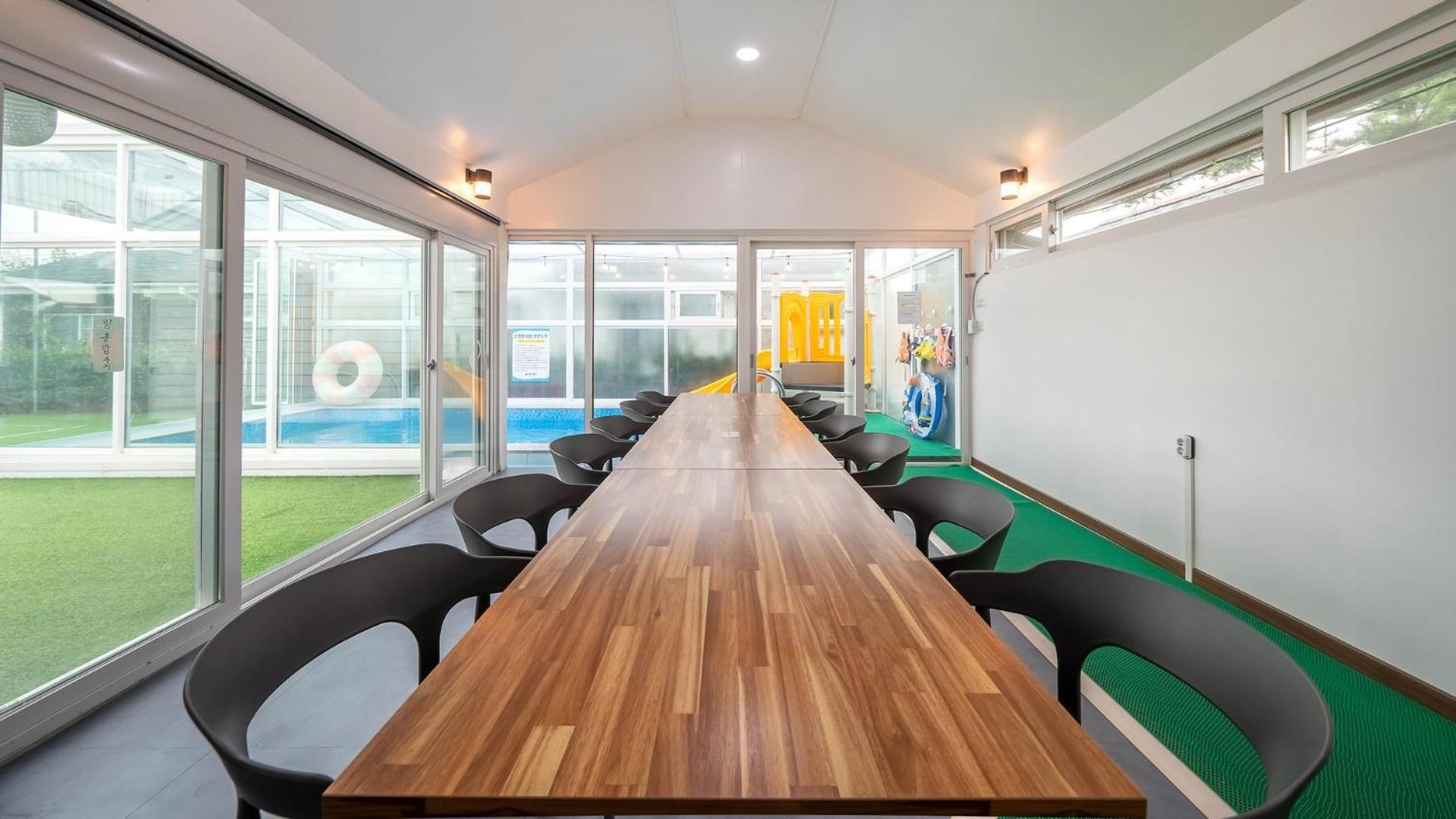 Daebudo Hebron Poolvilla أنسان الغرفة الصورة