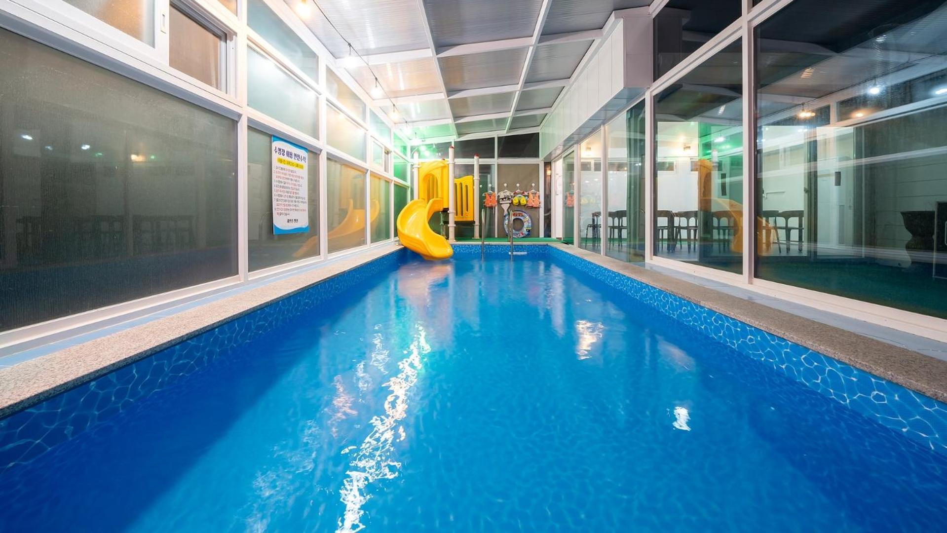 Daebudo Hebron Poolvilla أنسان الغرفة الصورة