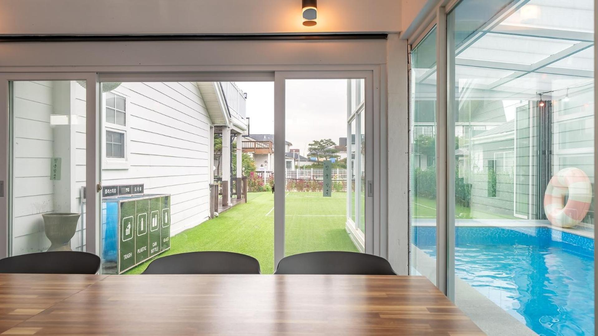 Daebudo Hebron Poolvilla أنسان الغرفة الصورة